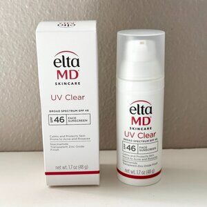 EltaMD UV Clear SPF 46 Face Sunscreen 1.7oz/48g Exp 12/2026